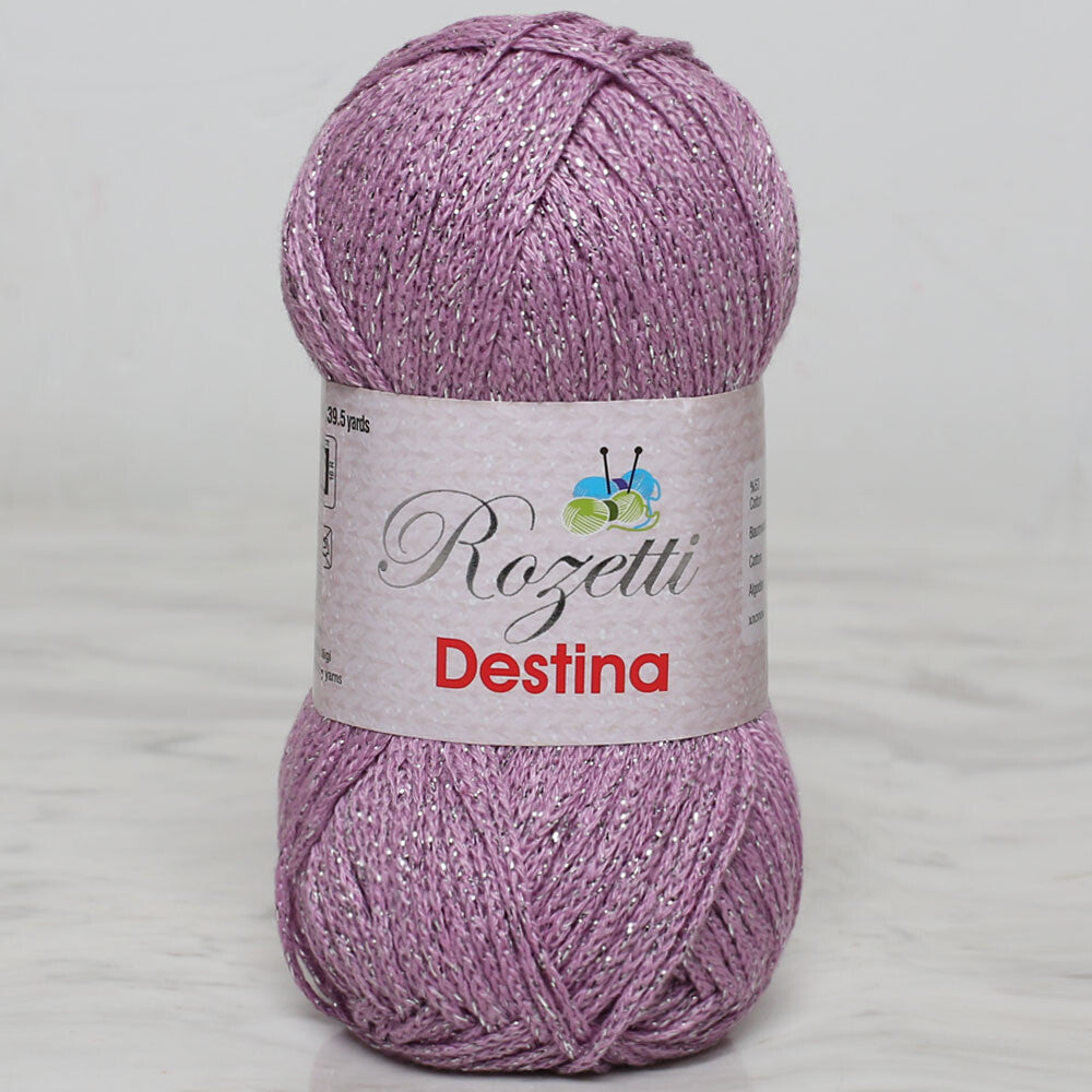 Rozetti Destina 50 gr Lila El Örgü İpi - 45010
